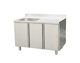 單星盆臺連垃圾桶柜 尺寸:1200x700x950mm